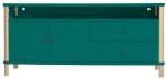 Έπιπλο Τηλεόρασης Ashme ASHMETV10 140x45x60cm Sea Green
