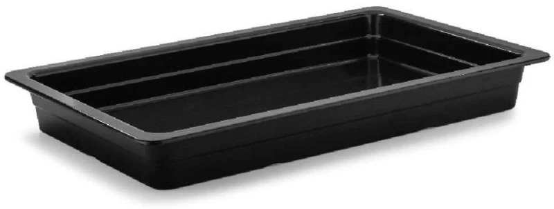 Δοχείο Γαστρονομίας MLM539K10-1 53x32,5x6,5cm Black Espiel Μελαμίνη