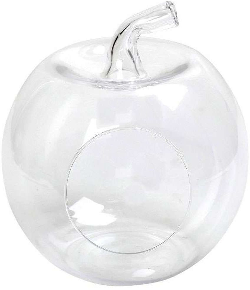 Διακοσμητικό Μήλο ORT256 20x20x23cm Clear Espiel Γυαλί