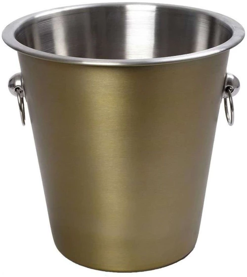 Σαμπανιέρα RAP130 22x22x22cm Gold Espiel Ανοξείδωτο Ατσάλι