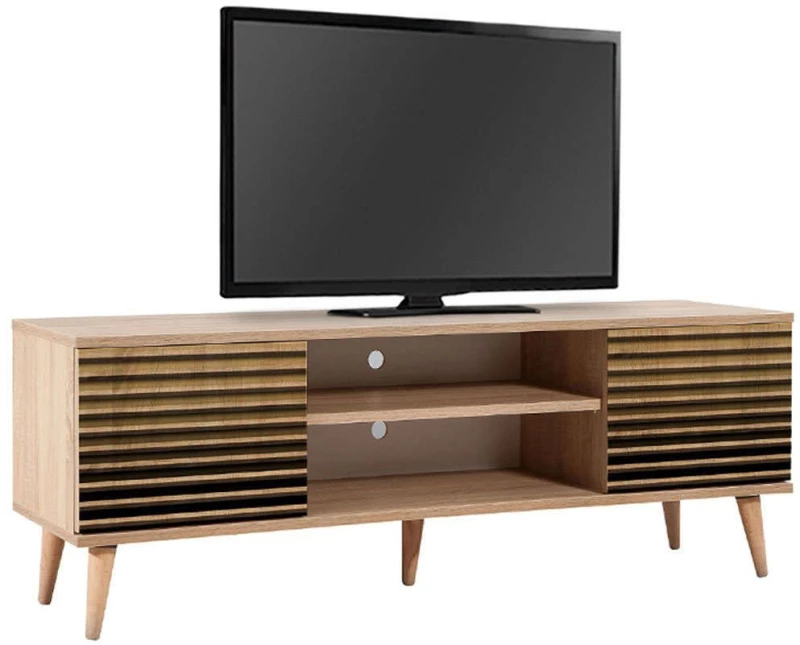 Έπιπλο Τηλεόρασης Soho 0234371 140x40x50cm Sonoma-Black