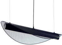 Φωτιστικό Οροφής-Ράγα DCR39212 Led 18W 3000K 1960LM 40X85XH110cm Michelle Black Aca Decor Μέταλλο