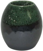 Κηροπήγιο Ρεσώ 003-223-094 10,5x10,5x11,5cm Grey-Green Κεραμικό