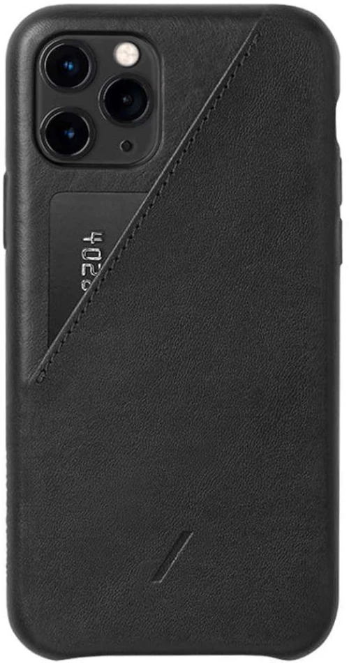 Θήκη Προστασίας CCARD-BLK-NP19S Με Υποδοχή Καρτών iPhone 11 Pro Black Native Union
