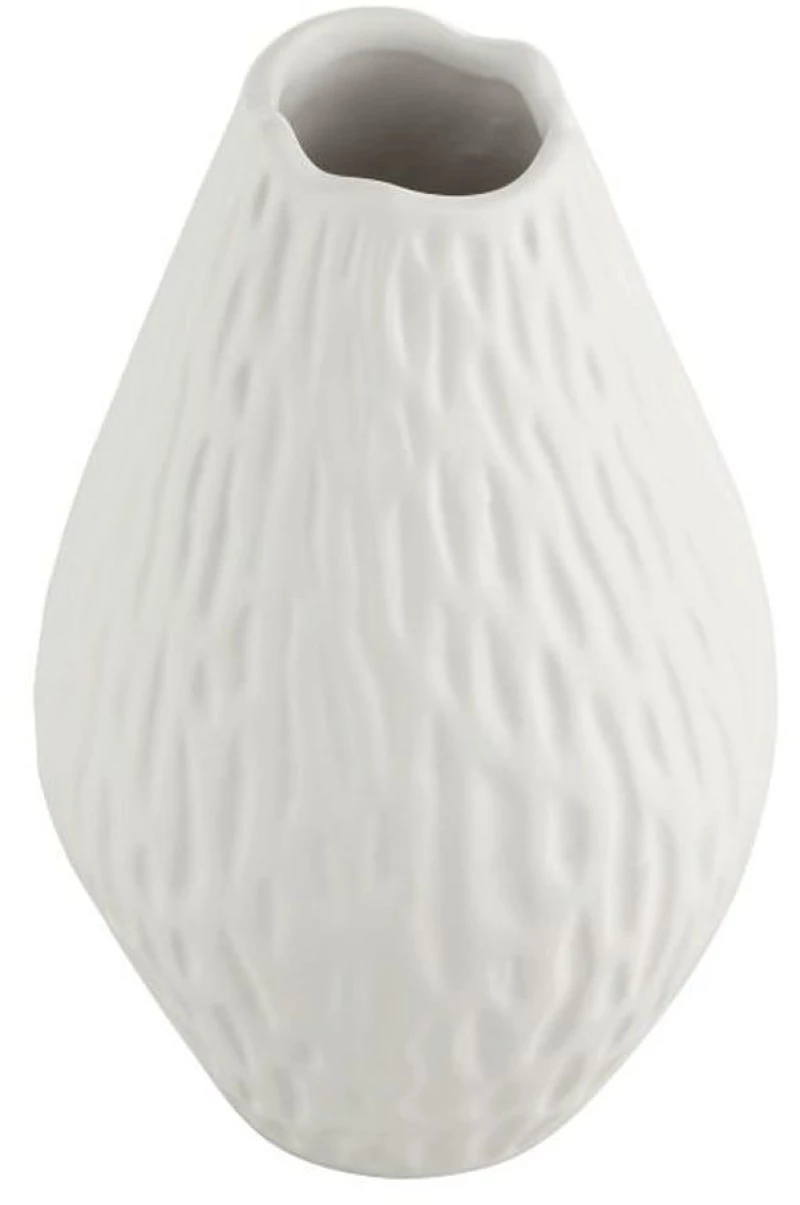 Βάζο Κεραμικό Malbaie 421019 12x19,5cm White Eglo Κεραμικό