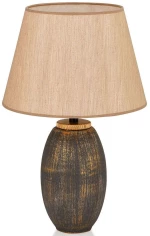 Φωτιστικό Επιτραπέζιο 687HMY1591 Φ30x46cm E27 60W Gold-Grey Opviq