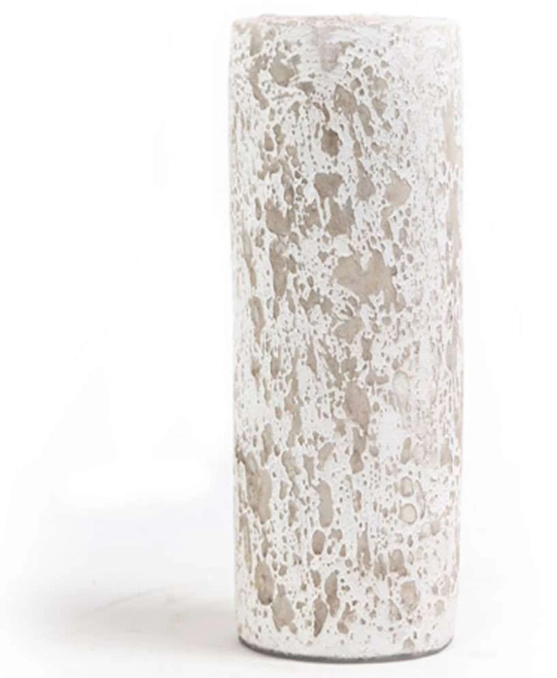 Κηροπήγιο Slind 0630067 11x11x25cm White Soulworks Κεραμικό
