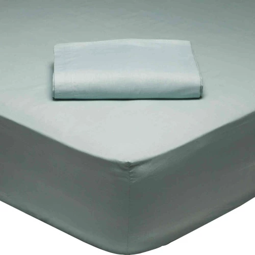 Σεντόνι 1013 Με Λάστιχο Best Colors Mint Das Home Υπέρδιπλο 170x200cm Με Λάστιχο 100% Βαμβάκι