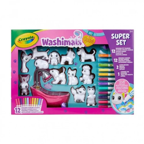 CRAYOLA WASHIMALS ΣΟΥΠΕΡ ΣΕΤ (#CRY06000)