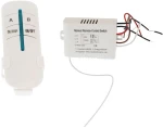 Ενδιάμεσος Διακόπτης 2 Καναλιών 220V με Τηλεχειριστήριο RF RZ-0033