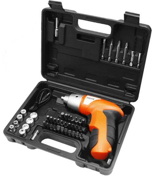 Κατσαβίδι Μπαταρίας 4.8V Σετ 45τμχ με Βαλίτσα HL 18668-8