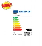ΛΑΜΠΑ LED BASIS ΣΦΑΙΡΙΚΗ G45 E27 7W 514Lm 2700K VITO