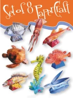 3D Χαρτοκατασκευή Μπαρμπούνι - MEDITERRANEO EDITIONS