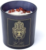 Κερί με Πολύτιμους Λίθους Red Jasper Manifestation Candle Good Fortune 120g