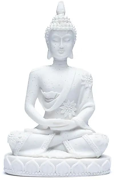 Γλυπτό Buddha που απεικονίζει Βούδα σε θέση Διαλογισμού 11cm