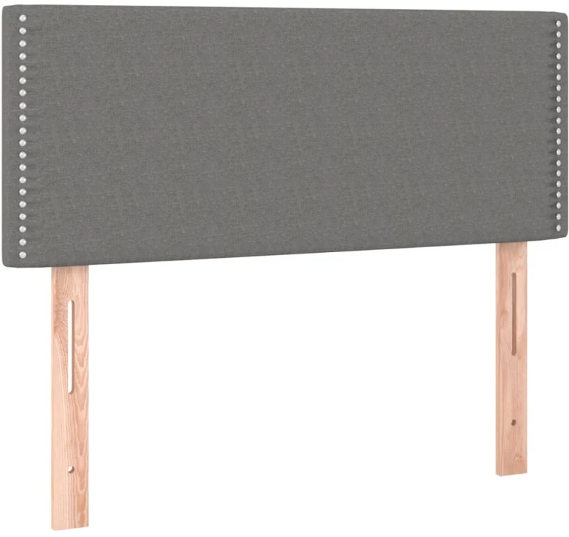 ΚΡΕΒΑΤΙ BOXSPRING ΜΕ ΣΤΡΩΜΑ ΣΚΟΥΡΟ ΓΚΡΙ 90X200 ΕΚ. ΥΦΑΣΜΑΤΙΝΟ 3126694