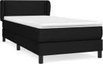 ΚΡΕΒΑΤΙ BOXSPRING ΜΕ ΣΤΡΩΜΑ ΜΑΥΡΟ 80 X 200 ΕΚ. ΥΦΑΣΜΑΤΙΝΟ 3126119