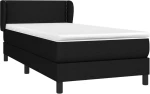 ΚΡΕΒΑΤΙ BOXSPRING ΜΕ ΣΤΡΩΜΑ ΜΑΥΡΟ 80 X 200 ΕΚ. ΥΦΑΣΜΑΤΙΝΟ 3126119