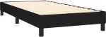 ΚΡΕΒΑΤΙ BOXSPRING ΜΕ ΣΤΡΩΜΑ ΜΑΥΡΟ 80 X 200 ΕΚ. ΥΦΑΣΜΑΤΙΝΟ 3126119