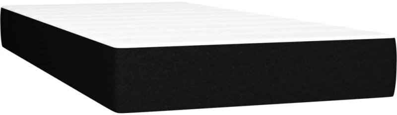 ΚΡΕΒΑΤΙ BOXSPRING ΜΕ ΣΤΡΩΜΑ ΜΑΥΡΟ 80 X 200 ΕΚ. ΥΦΑΣΜΑΤΙΝΟ 3126119