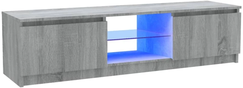 ΈΠΙΠΛΟ ΤΗΛΕΟΡΑΣΗΣ ΜΕ LED ΓΚΡΙ SONOMA 120X30X35,5 ΕΚ. 815709