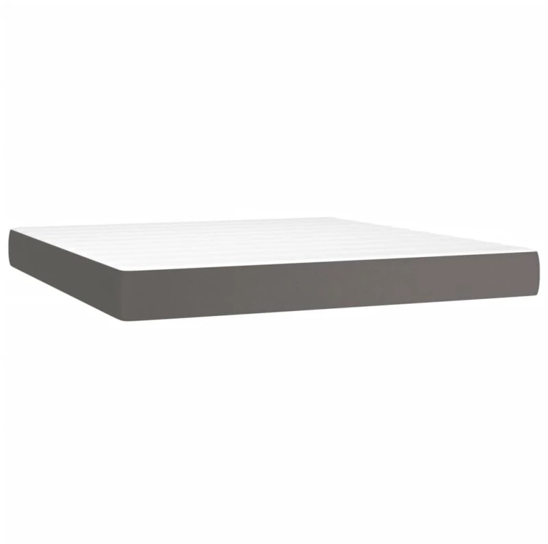 ΣΤΡΩΜΑ ΜΕ POCKET SPRINGS ΓΚΡΙ 160X200X20 ΕΚ. ΣΥΝΘΕΤΙΚΟ ΔΕΡΜΑ 347826