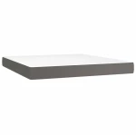 ΣΤΡΩΜΑ ΜΕ POCKET SPRINGS ΓΚΡΙ 160X200X20 ΕΚ. ΣΥΝΘΕΤΙΚΟ ΔΕΡΜΑ 347826