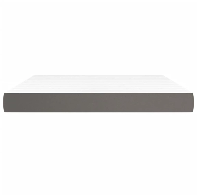ΣΤΡΩΜΑ ΜΕ POCKET SPRINGS ΓΚΡΙ 160X200X20 ΕΚ. ΣΥΝΘΕΤΙΚΟ ΔΕΡΜΑ 347826