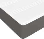 ΣΤΡΩΜΑ ΜΕ POCKET SPRINGS ΓΚΡΙ 160X200X20 ΕΚ. ΣΥΝΘΕΤΙΚΟ ΔΕΡΜΑ 347826