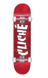 CLICHE Banco Yth FP Complete Skateboard 7' - Κόκκινο