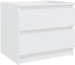ΚΟΜΟΔΙΝΑ 2 ΤΕΜ. ΛΕΥΚΑ 50 X 39 X 43,5 ΕΚ. ΑΠΟ ΜΟΡΙΟΣΑΝΙΔΑ 806194