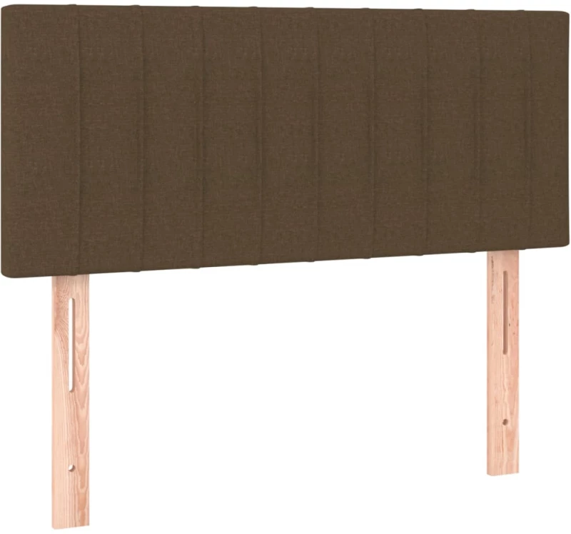 ΚΡΕΒΑΤΙ BOXSPRING ΜΕ ΣΤΡΩΜΑ ΣΚΟΥΡΟ ΚΑΦΕ 90X200 ΕΚ. ΥΦΑΣΜΑΤΙΝΟ 3140188