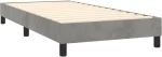 ΠΛΑΙΣΙΟ ΚΡΕΒΑΤΙΟΥ BOXSPRING ΑΝΟΙΧΤΟ ΓΚΡΙ 90X190 ΕΚ. ΒΕΛΟΥΔΙΝΟ 3120742
