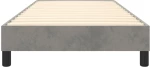 ΠΛΑΙΣΙΟ ΚΡΕΒΑΤΙΟΥ BOXSPRING ΑΝΟΙΧΤΟ ΓΚΡΙ 90X190 ΕΚ. ΒΕΛΟΥΔΙΝΟ 3120742