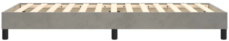 ΠΛΑΙΣΙΟ ΚΡΕΒΑΤΙΟΥ BOXSPRING ΑΝΟΙΧΤΟ ΓΚΡΙ 90X190 ΕΚ. ΒΕΛΟΥΔΙΝΟ 3120742