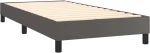ΠΛΑΙΣΙΟ ΚΡΕΒΑΤΙΟΥ BOXSPRING ΓΚΡΙ 90X190 ΕΚ. ΣΥΝΘΕΤΙΚΟ ΔΕΡΜΑ 3120674