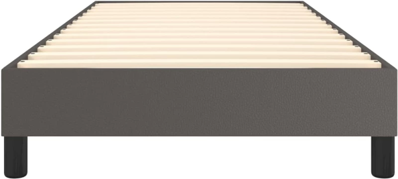 ΠΛΑΙΣΙΟ ΚΡΕΒΑΤΙΟΥ BOXSPRING ΓΚΡΙ 90X190 ΕΚ. ΣΥΝΘΕΤΙΚΟ ΔΕΡΜΑ 3120674