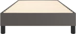 ΠΛΑΙΣΙΟ ΚΡΕΒΑΤΙΟΥ BOXSPRING ΓΚΡΙ 90X190 ΕΚ. ΣΥΝΘΕΤΙΚΟ ΔΕΡΜΑ 3120674