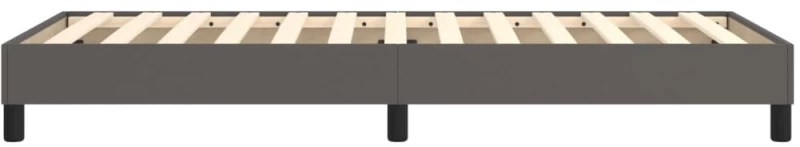 ΠΛΑΙΣΙΟ ΚΡΕΒΑΤΙΟΥ BOXSPRING ΓΚΡΙ 90X190 ΕΚ. ΣΥΝΘΕΤΙΚΟ ΔΕΡΜΑ 3120674