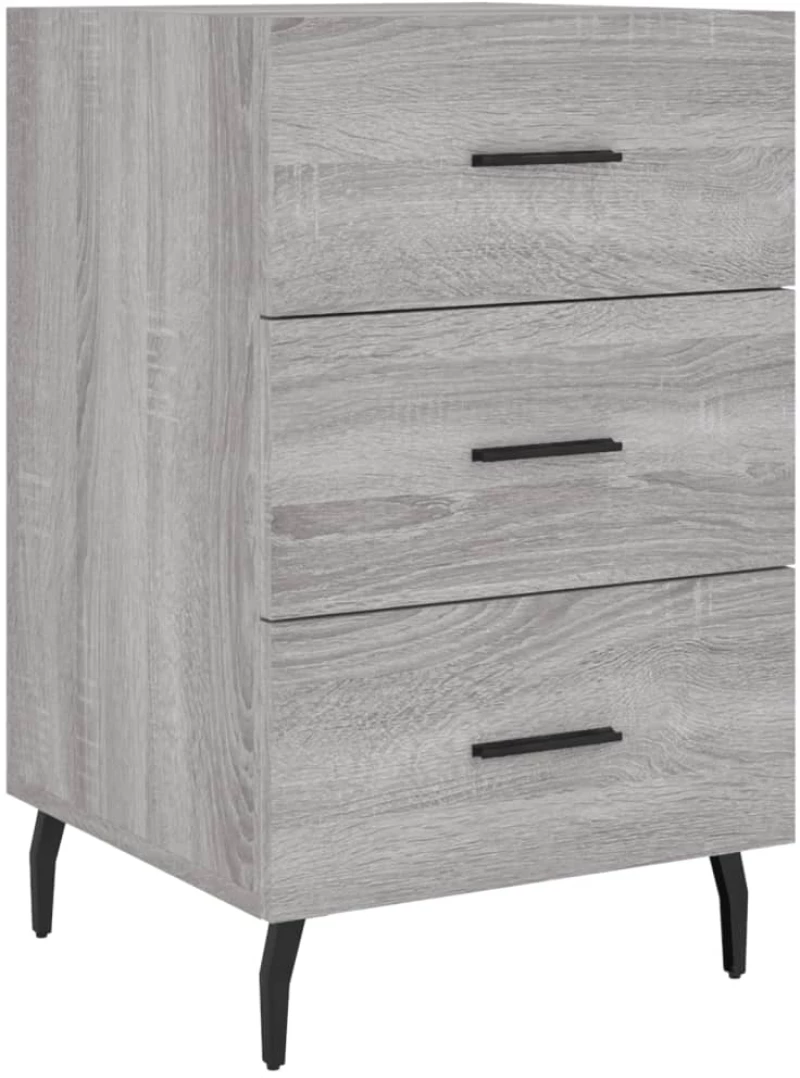 ΚΟΜΟΔΙΝΟ ΓΚΡΙ SONOMA 40 X 40 X 66 ΕΚ. ΑΠΟ ΕΠΕΞΕΡΓΑΣΜΕΝΟ ΞΥΛΟ 827682