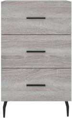 ΚΟΜΟΔΙΝΟ ΓΚΡΙ SONOMA 40 X 40 X 66 ΕΚ. ΑΠΟ ΕΠΕΞΕΡΓΑΣΜΕΝΟ ΞΥΛΟ 827682