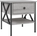 ΚΟΜΟΔΙΝΑ 2 ΤΕΜ. ΓΚΡΙ SONOMA 40X42X45 ΕΚ. ΑΠΟ ΕΠΕΞΕΡΓΑΣΜΕΝΟ ΞΥΛΟ 825960