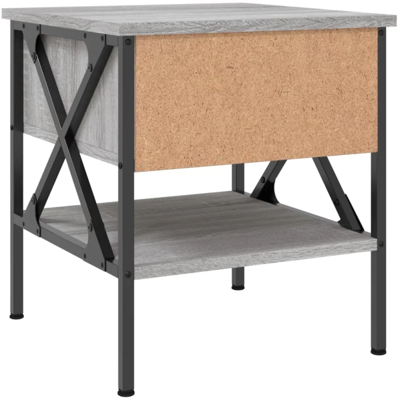ΚΟΜΟΔΙΝΑ 2 ΤΕΜ. ΓΚΡΙ SONOMA 40X42X45 ΕΚ. ΑΠΟ ΕΠΕΞΕΡΓΑΣΜΕΝΟ ΞΥΛΟ 825960