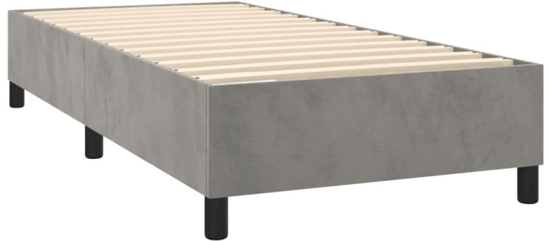 ΚΡΕΒΑΤΙ BOXSPRING ΜΕ ΣΤΡΩΜΑ & LED ΑΝ.ΓΚΡΙ 90X200 ΕΚ. ΒΕΛΟΥΔΙΝΟ 3136221
