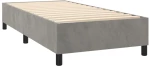 ΚΡΕΒΑΤΙ BOXSPRING ΜΕ ΣΤΡΩΜΑ & LED ΑΝ.ΓΚΡΙ 90X200 ΕΚ. ΒΕΛΟΥΔΙΝΟ 3136221