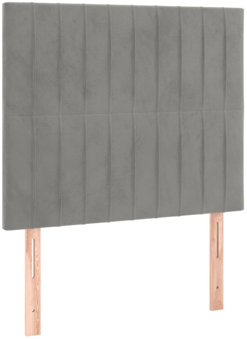 ΚΡΕΒΑΤΙ BOXSPRING ΜΕ ΣΤΡΩΜΑ & LED ΑΝ.ΓΚΡΙ 90X200 ΕΚ. ΒΕΛΟΥΔΙΝΟ 3136221