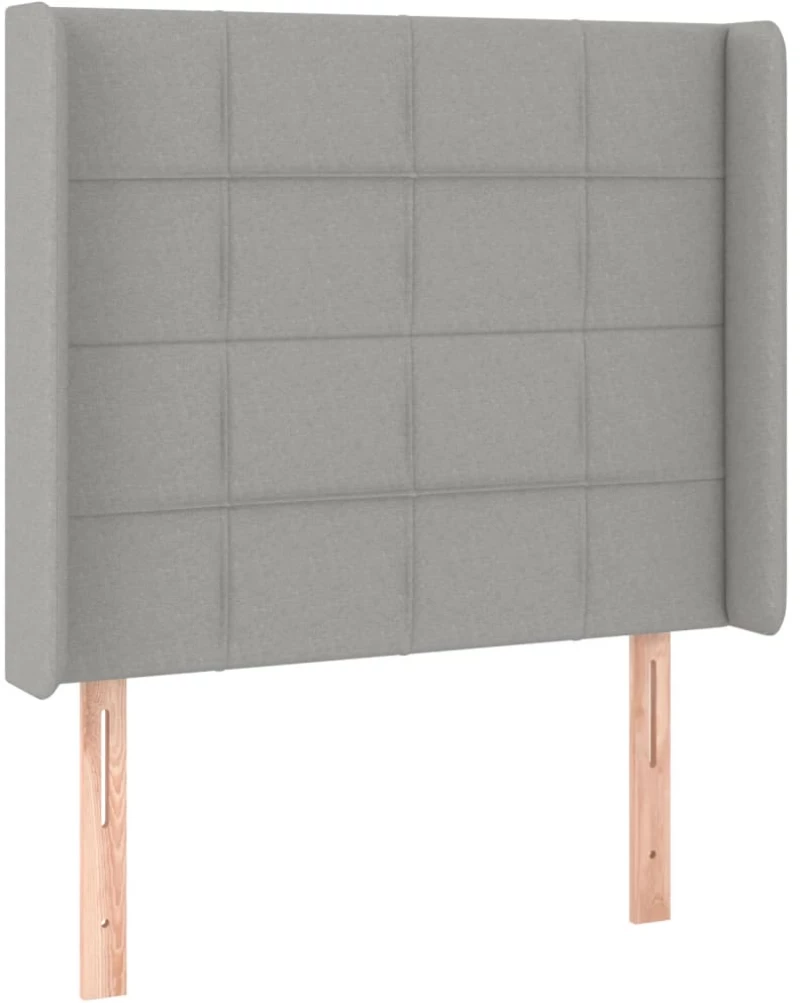 ΚΡΕΒΑΤΙ BOXSPRING ΜΕ ΣΤΡΩΜΑ & LED ΑΝ.ΓΚΡΙ 90X200 ΕΚ. ΥΦΑΣΜΑΤΙΝΟ 3138845