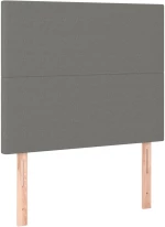 ΚΡΕΒΑΤΙ BOXSPRING ΜΕ ΣΤΡΩΜΑ ΣΚΟΥΡΟ ΓΚΡΙ 90X200 ΕΚ. ΥΦΑΣΜΑΤΙΝΟ 3136966