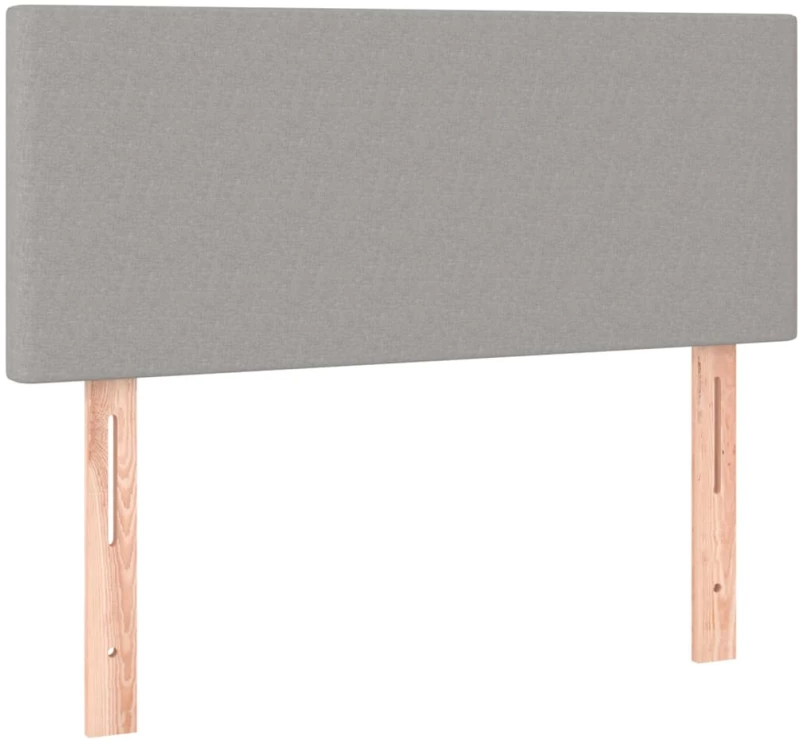 ΚΡΕΒΑΤΙ BOXSPRING ΜΕ ΣΤΡΩΜΑ ΑΝΟΙΧΤΟ ΓΚΡΙ 90X200 ΕΚ. ΥΦΑΣΜΑΤΙΝΟ 3129521