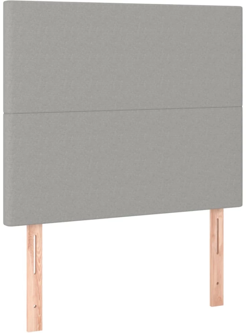 ΚΡΕΒΑΤΙ BOXSPRING ΜΕ ΣΤΡΩΜΑ ΑΝΟΙΧΤΟ ΓΚΡΙ 90X200 ΕΚ. ΥΦΑΣΜΑΤΙΝΟ 3136965